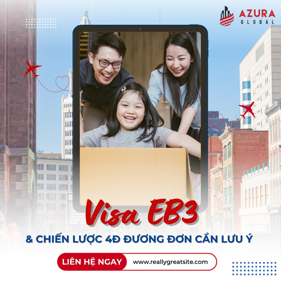 SỰ THẬT VỀ VISA EB3 ‼️ 4Đ ĐƯƠNG ĐƠN CẦN LƯU Ý